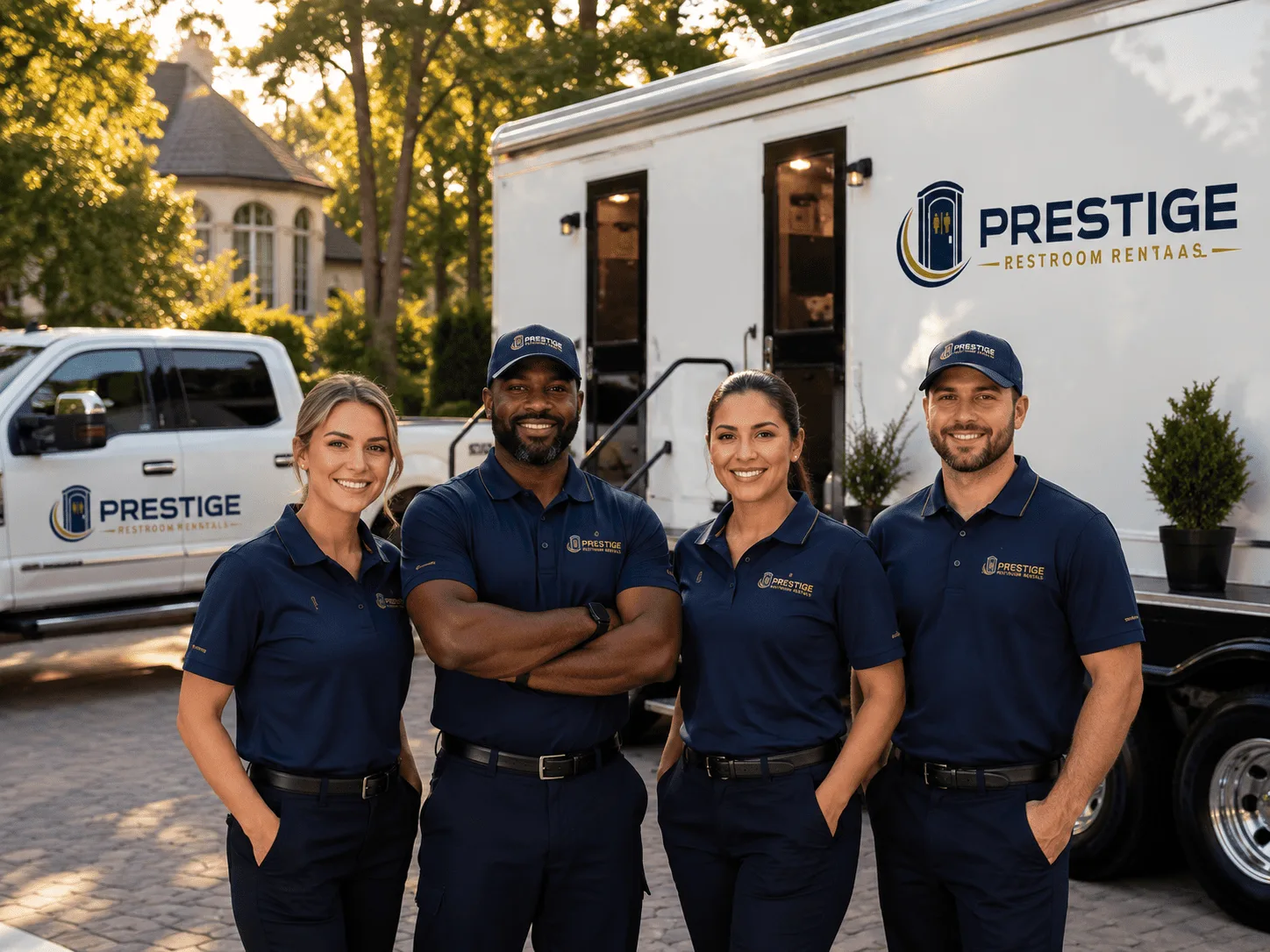 Trusted Luxury Portable Restrooms company in Hacker Valley, WV